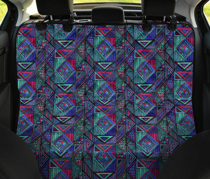 Ethnic Tribal Car Back Seat Pet Cover