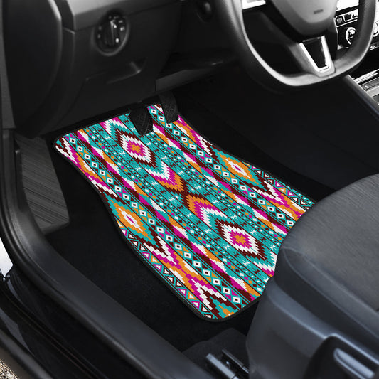 Tribal Ethnic Car Floor Mats