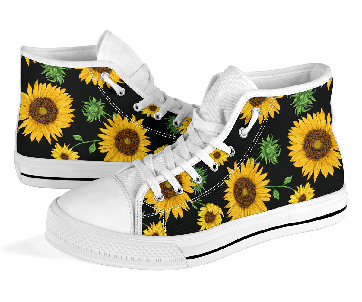 Custom Sunflower Shoes