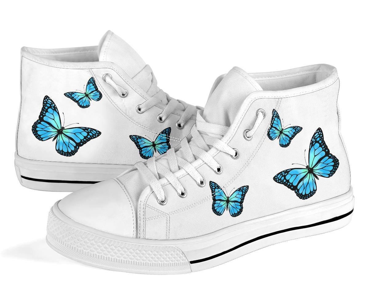 Realistic Butterfly High Top Shoes – product image 3