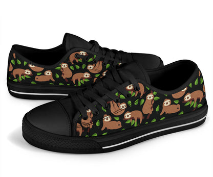 Sloth Casual Shoes Black Sole