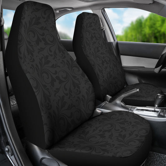 Dark Grey Elegant Decor Car Seat Covers