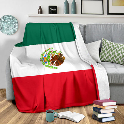 Mexican Flag Blanket