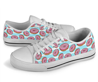 Kawaii Donuts Low Top Shoes – product image 3