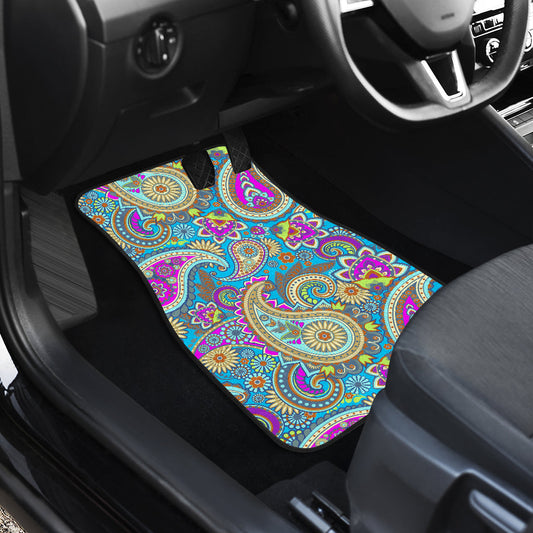 Colorful Mandalas Decor Car Floor Mats