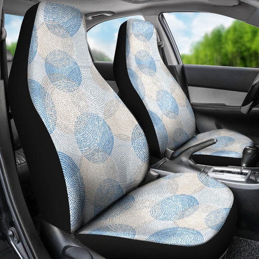 Abstract Circles Car Seat Covers