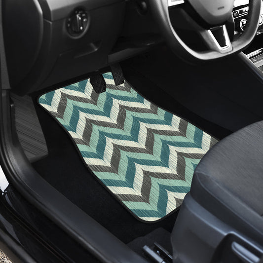 Curvy Zig Zag Car Floor Mats