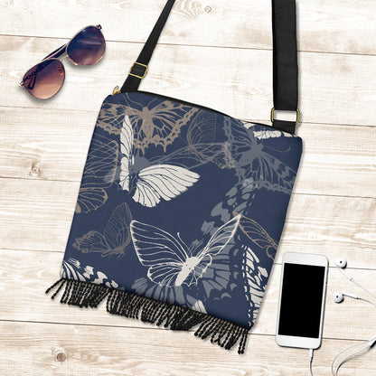 Abstract butterflies Crossbody Bag