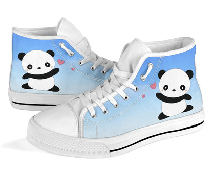 Kawaii Panda High Top Shoes – product image 3