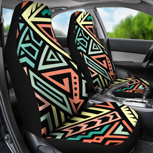 Colorful Tribal Car Seat Covers