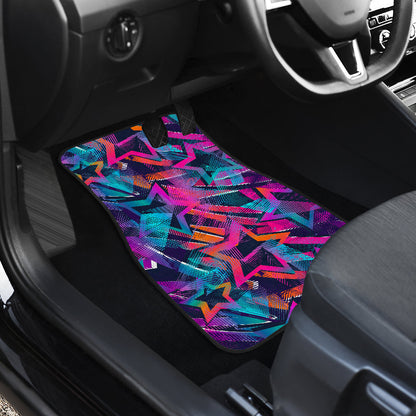 Colorful Stars Car Floor Mats