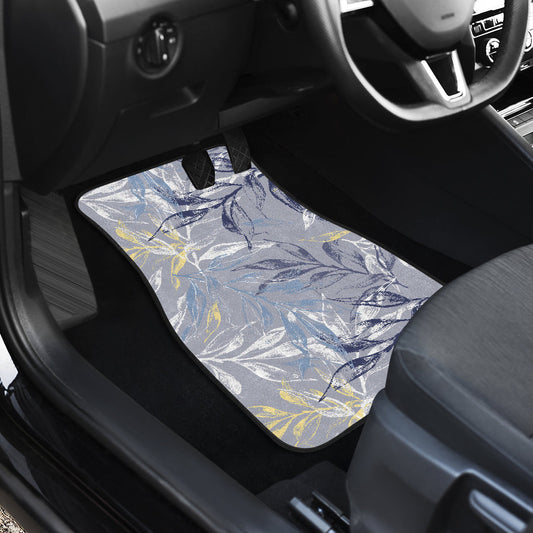 Abstract Floral 1 Car Floor Mats