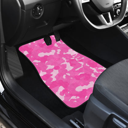 Pink Camouflage Floor Mats