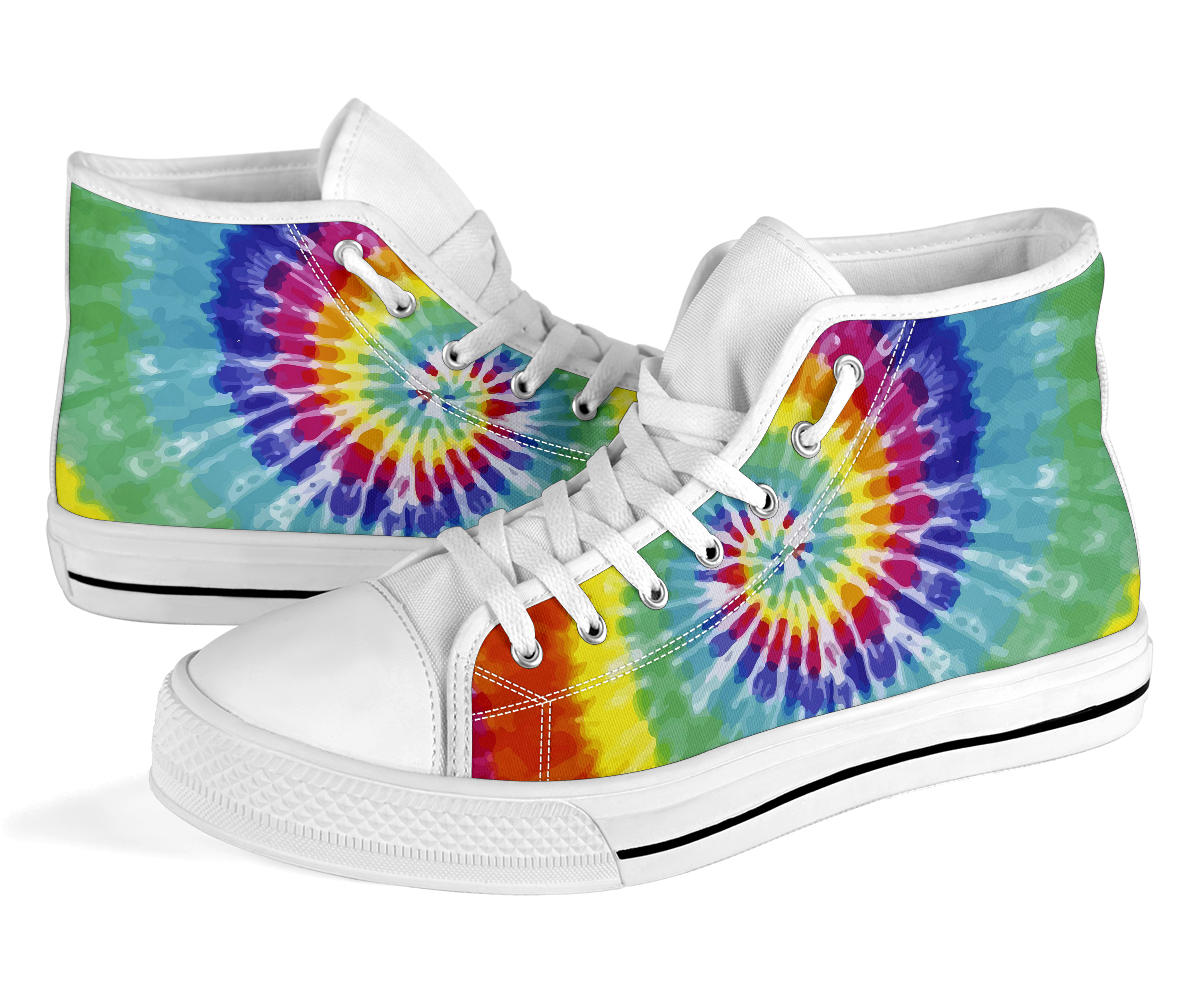 New Tye Dye High Top Shoes – product image 3