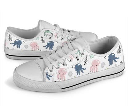 White Octopus Low Top Shoes – product image 3