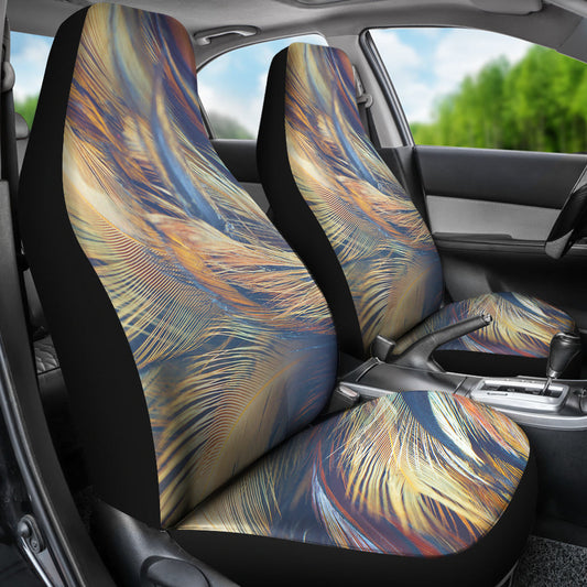 Feathers Car Seat Covers