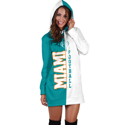Miami Football - Hoodie Dress