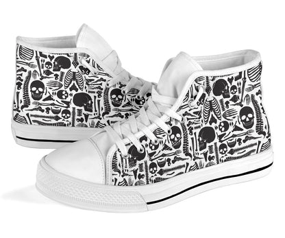 Human Bones High Top Shoes – product image 3