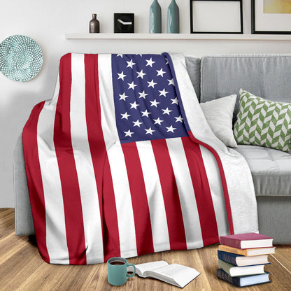American Flag USA Blanket