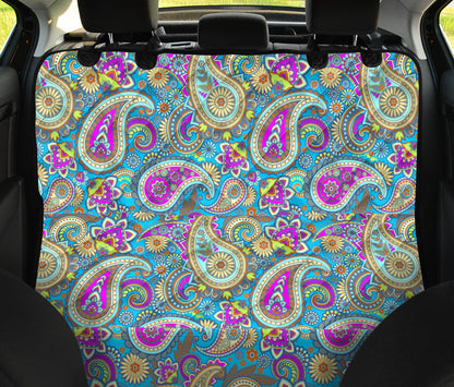 Colorful Mandalas Decor Car Back Seat Pet Cover