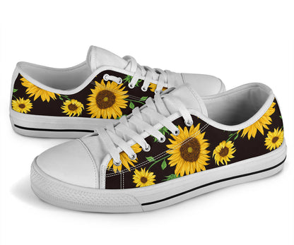 Custom Sunflower Shoes