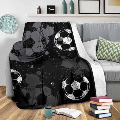 Soccer Balls Blanket