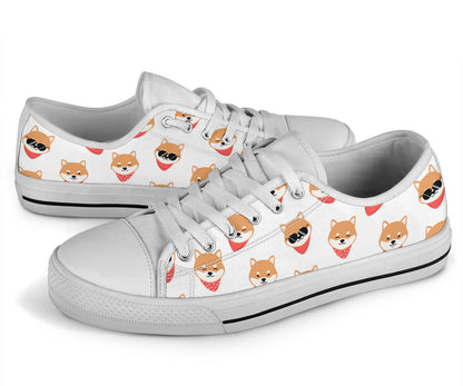 Shiba Pet Face Shoes Low tops Sneaker – product image 3