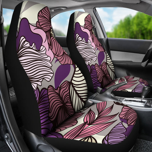 Colorful Floral Car Seat Covers