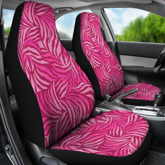 Pink Abstract Car Seat Covers