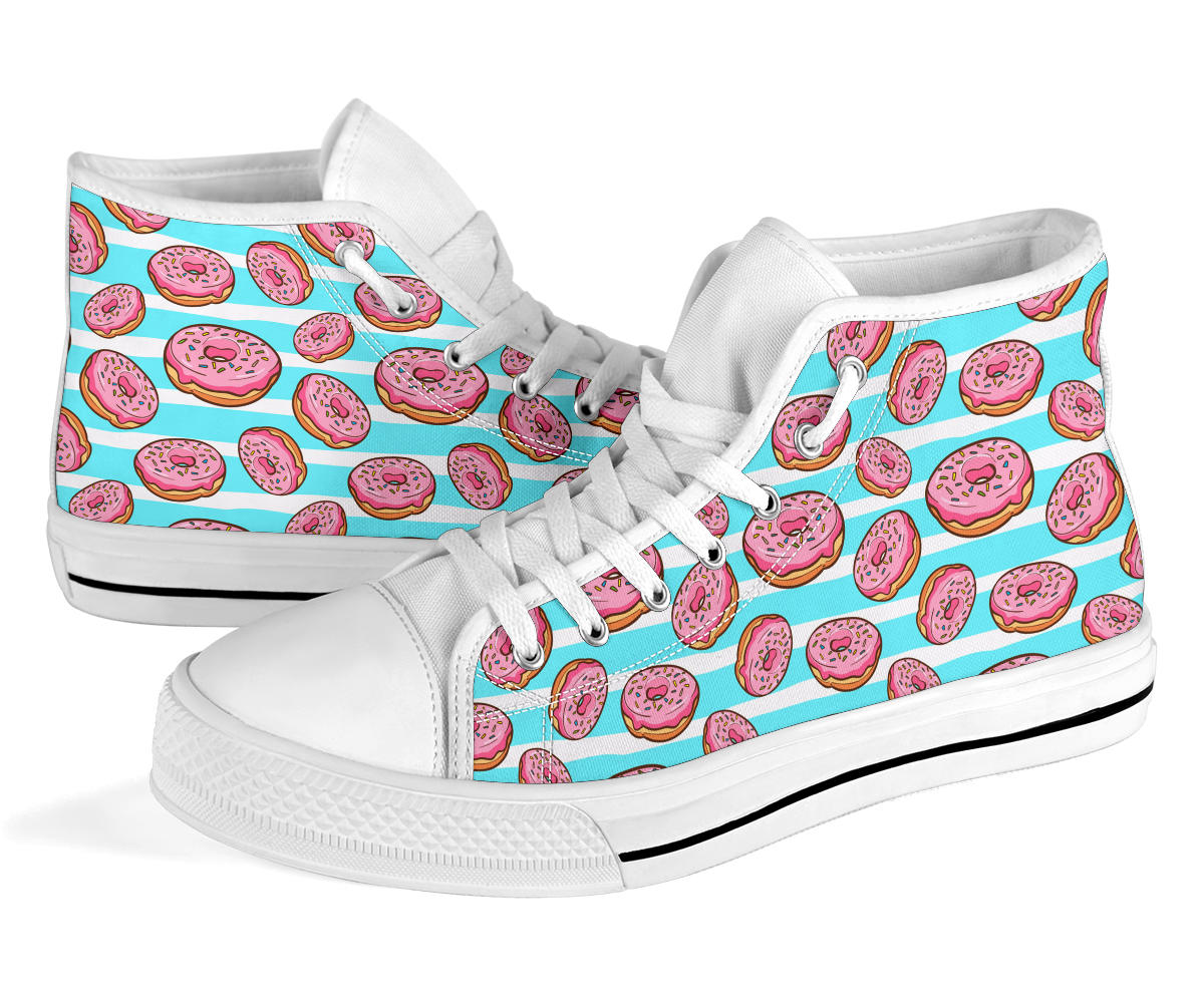 Kawaii Donuts High Top Shoes – product image 3