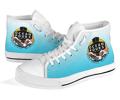 Ocean Pours High Top Shoes – product image 3
