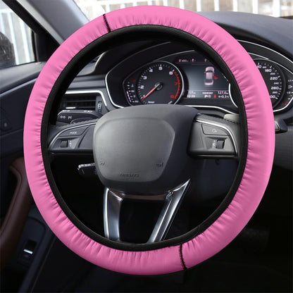 Light Pink Steering Wheel Cover
