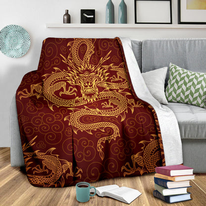 Red Dragon Blanket