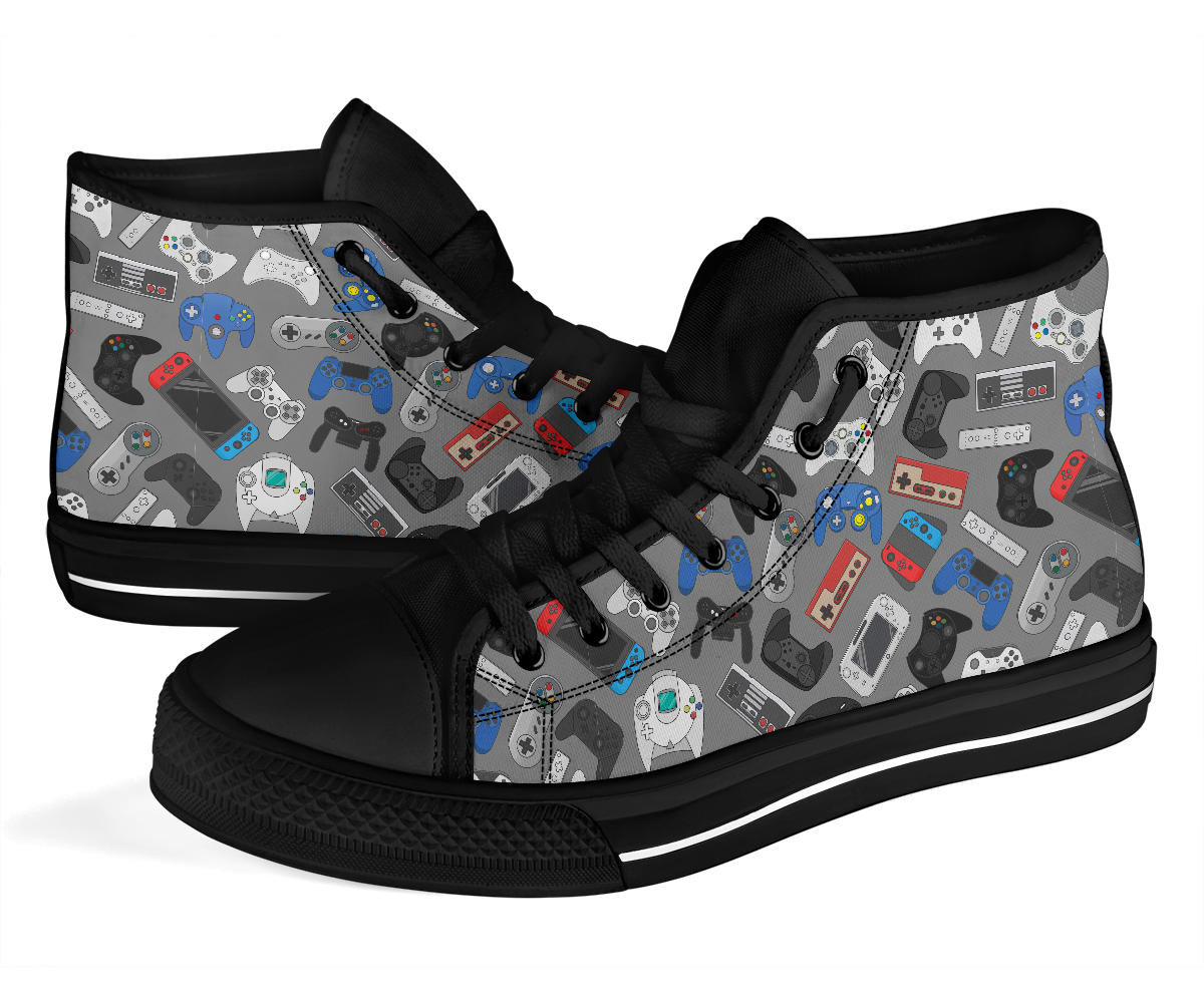 Cool Gamer Shoes Black Sole