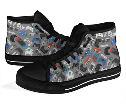 Cool Gamer Shoes Black Sole
