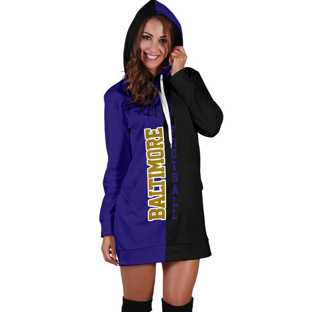 Baltimore Football - Hoodie Dress