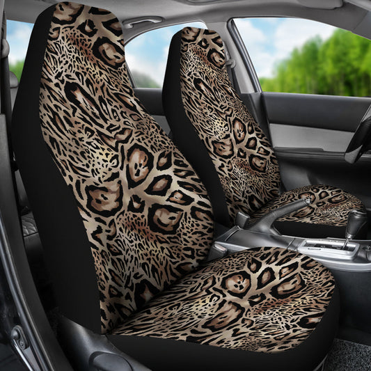 Leopard Print Car Seat Covers