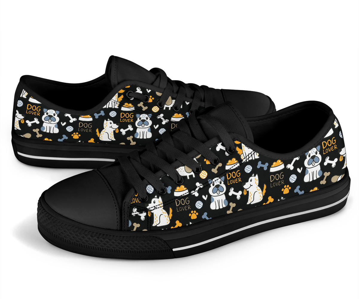 Dog Lover Shoes Black Sole