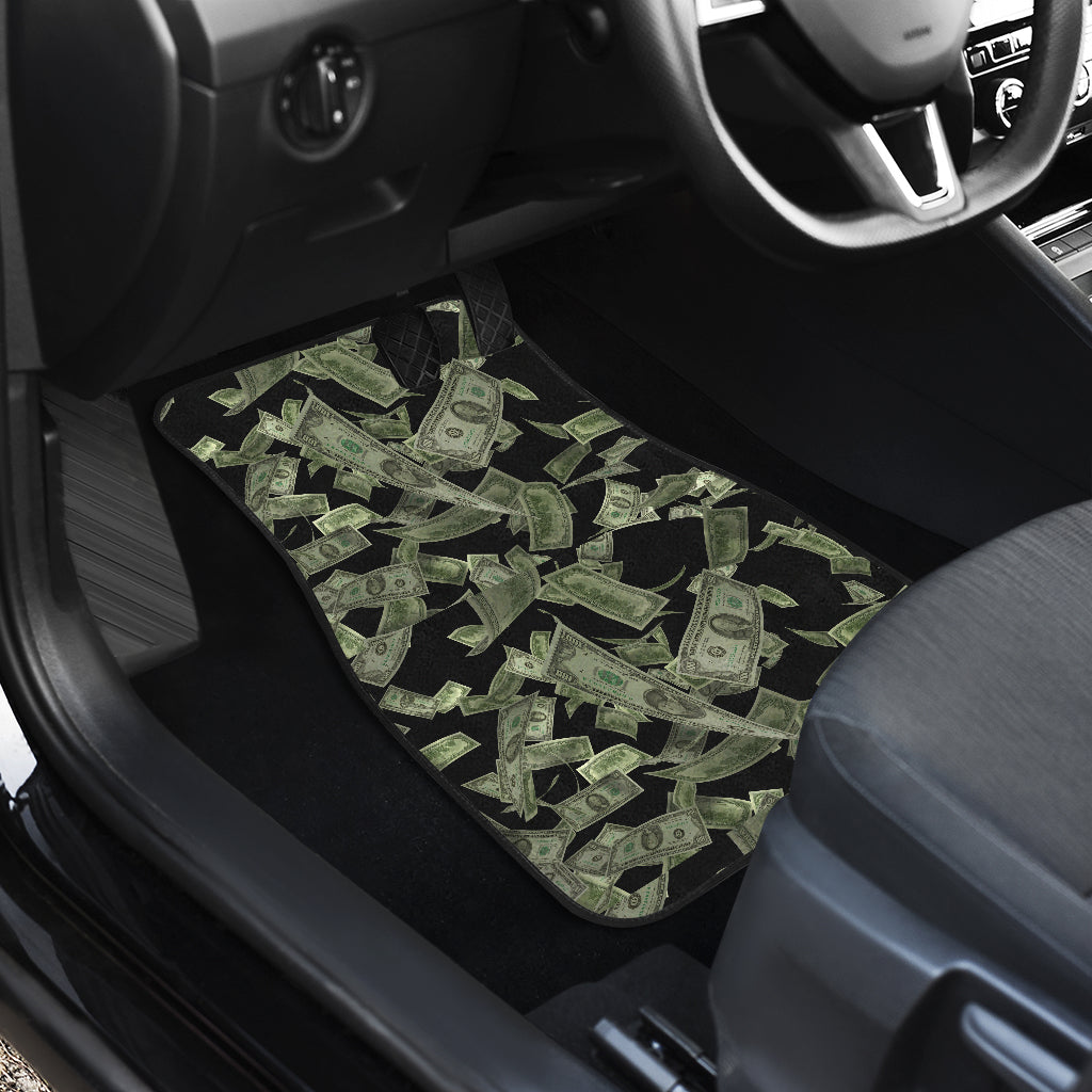 Front And Back Car Mats (Set Of 4) - Money
