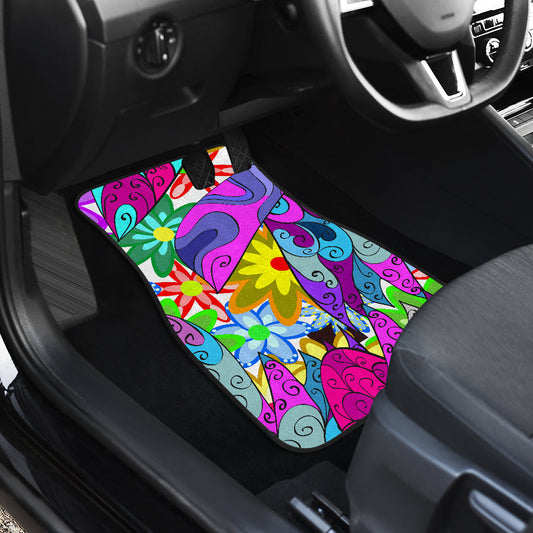 Colorful Decor Car Floor Mats