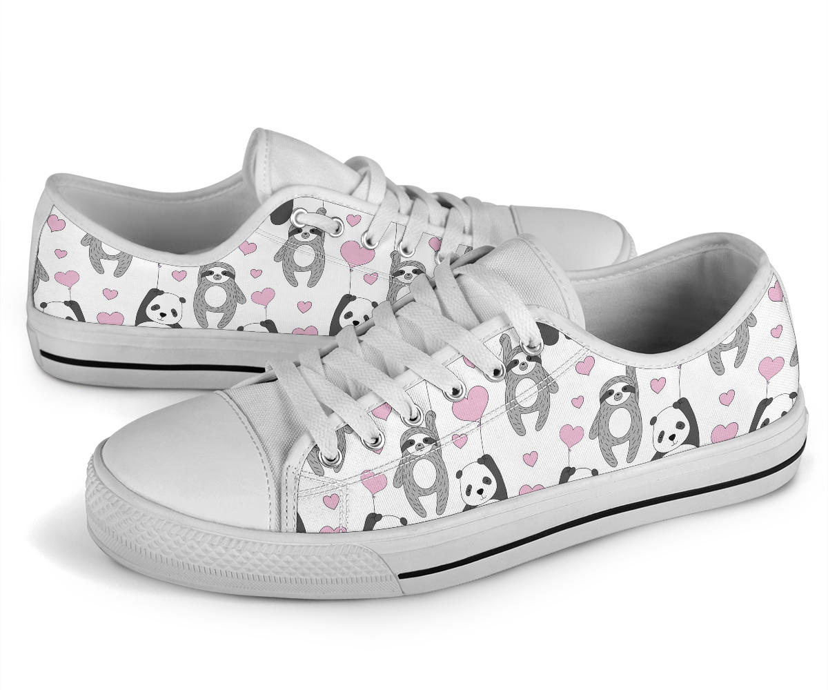 Panda Sloth Low Top Shoes – product image 3