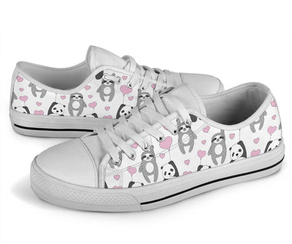 Panda Sloth Low Top Shoes – product image 3