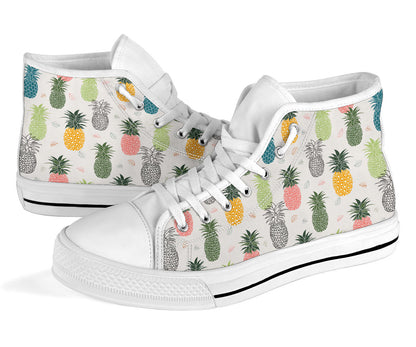 Cute Pineapple High Top Shoes – product image 3