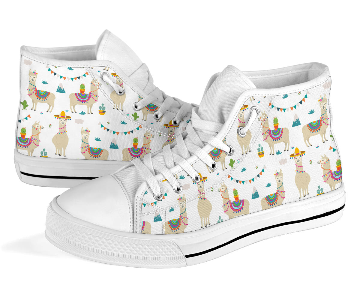 Llama High Top Shoes – product image 3