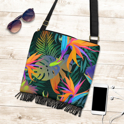 Colorful Plants Crossbody Bag