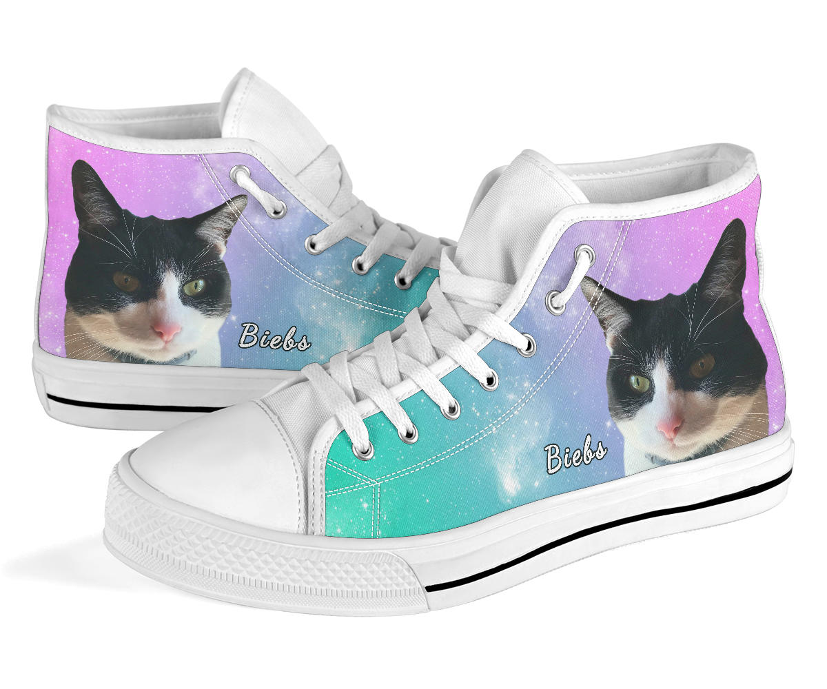 Custom Cat Biebs Shoes