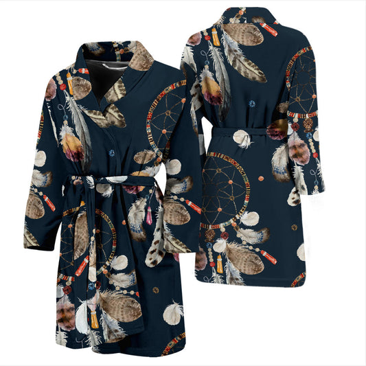 Mens Dream Catchers Bath Robe