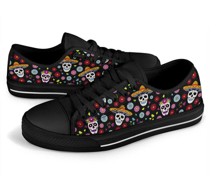 Sugarskull Shoes Black Sole