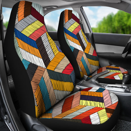 Colorful Pattern Car Seat Covers