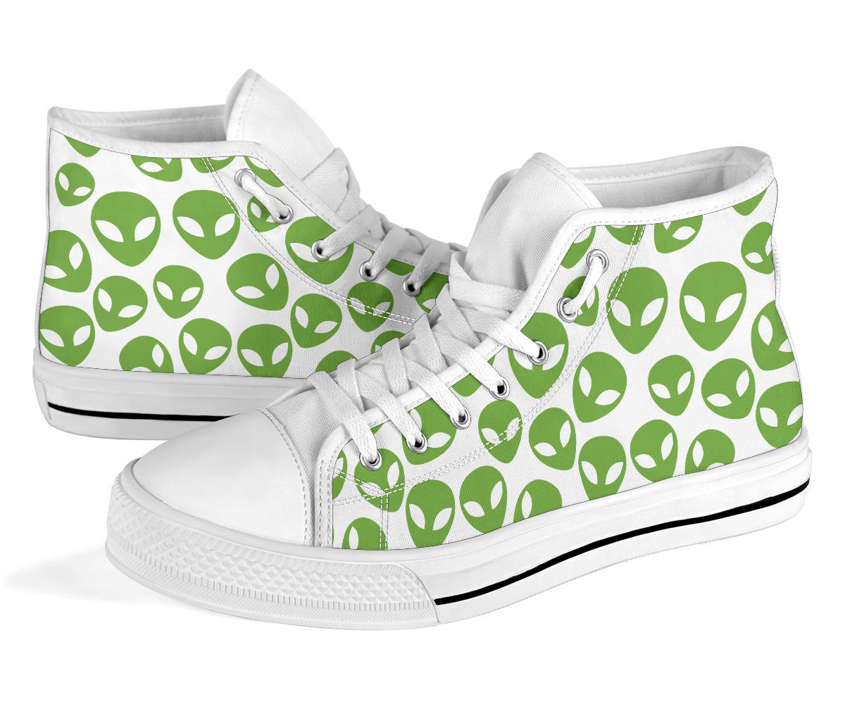 Green Alien High Top Shoes – product image 3